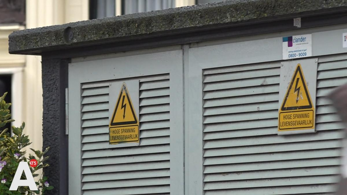 Elektriciteitsnetwerk transformatorstation